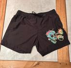 Rick and Morty Zwembroek, Kleding | Heren, Badmode en Zwemkleding, Ophalen of Verzenden, Overige maten, Zwart, Zwemshort
