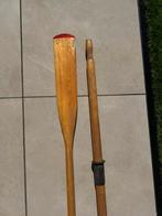 Klassieke houten roeispanen set van 2, Watersport en Boten, Ophalen of Verzenden, Zo goed als nieuw