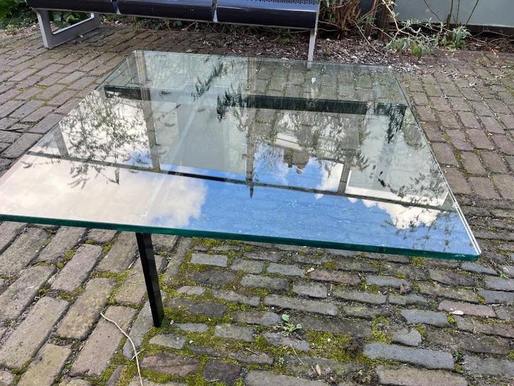 1x Metaform Hank Kwint salontafel KW1 Zwart marmer+ frame, Huis en Inrichting, Tafels | Salontafels, Gebruikt, Minder dan 50 cm