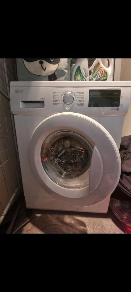 Was-droogcombinatie LG GD3M108N3 Direct Drive - 8/5 kg, Witgoed en Apparatuur, Was-droogcombinaties, Zo goed als nieuw, 6 tot 8 kg