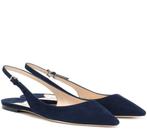 Jimmie Choo Erin Suede Ballerina Slingback maat 38 twv €550, Nieuw, Ophalen of Verzenden