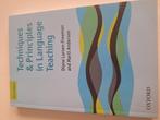 Techniques & Principles in Language Teaching, Gelezen, Diane Larsen-Freeman & Marti Anderson, Beta, HBO