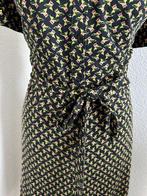 King Louie maat L midi Olive dress 2848, Zwart, Maat 42/44 (L), Ophalen of Verzenden, Zo goed als nieuw