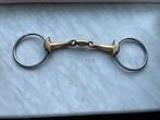 Dubbelgebroken bit met wangbescherming, Sprenger 13,5cm., Dieren en Toebehoren, Ophalen of Verzenden, Gebruikt, Dressuur