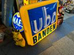 UBO Banden Garage Reclame Lichtbak, Antiek en Kunst, Antiek | Emaille, Ophalen