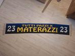 Inter Milaan Sjaal - Materazzi #23, ., Ophalen of Verzenden, Zo goed als nieuw, .