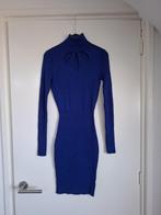 Strakke kobaltblauwe jurk – maat XS, Kleding | Dames, Blauw, Zo goed als nieuw, Knielengte, Maat 34 (XS) of kleiner