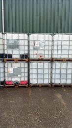 IBC watervat opslagtank regenton 1000 liter, 150 liter of meer, Ophalen, Zo goed als nieuw