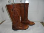 Bruin leren motorlaarzen / Indian Motor Kickers maat 37, Motoren, Dames, Ophalen of Verzenden, Indian Motor Kickers, Laarzen