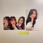 iz*one izone chaewon yujin minju chaeyeon photocard kpop, Ophalen of Verzenden, Nieuw, Foto of Kaart