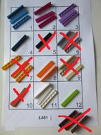 L451 LEGO TEGELS 1x6 diverse kleuren, LEGO-ID: 6636, Lego, Ophalen of Verzenden, Losse stenen, Lego Nederland B.V.