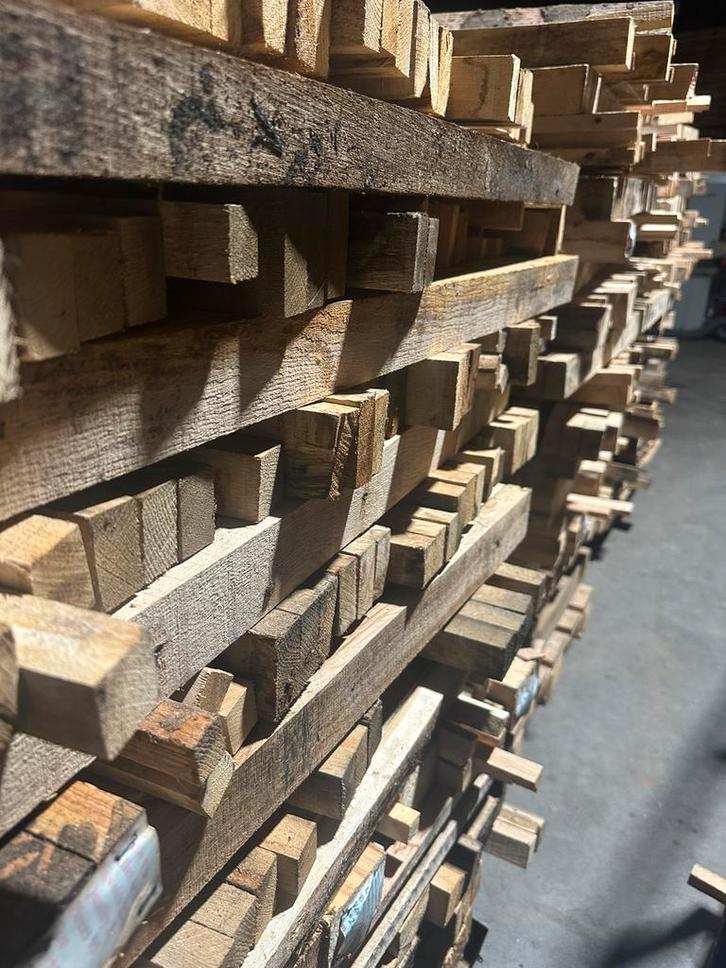 Eiken kachelhout | Brandhout | 1,3 m3, Tuin en Terras, Haardhout, Blokken, Eikenhout, Minder dan 3 m³, Ophalen