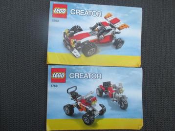 Te koop : Lego Creator Dune Hopper / 3 in 1 / nr : 5763. beschikbaar voor biedingen