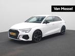 Audi A3 Sportback 30 TFSI S edition | Navigatie | Airco | 19, Auto's, Audi, Stof, Wit, Origineel Nederlands, Bedrijf