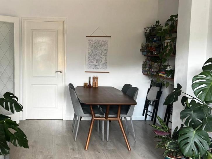 Dutchbone Malaya Eettafel, Huis en Inrichting, Tafels | Eettafels, Gebruikt, 50 tot 100 cm, 150 tot 200 cm, Vijf personen of meer