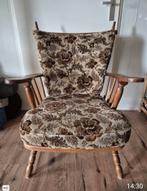 Nette Vintage Stoel - Eiken Frame,, Ophalen, Gebruikt, 50 tot 75 cm