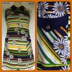 633. Vintage jurk mt 40, Kleding | Dames, Jurken, Groen, Gedragen, Maat 38/40 (M), Vintage