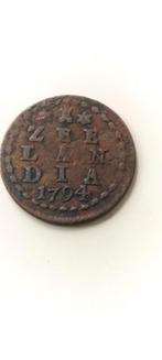 Zeldzame 1794 Zeeland Duit, Ophalen of Verzenden, Vóór koninkrijk, Overige waardes, Losse munt