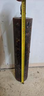 Massief stalen gewicht met hijsoog trekker auto, Ophalen, Gebruikt