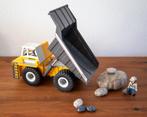 Playmobil Mega kiepwagen 4037 met rotsblokken, Ophalen of Verzenden, Zo goed als nieuw, Complete set