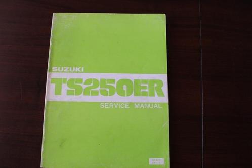 Suzuki TS250ER 1980 motorcycle service manual TS 250 ER, Motoren, Handleidingen en Instructieboekjes, Suzuki, Ophalen of Verzenden