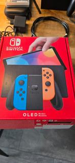 Nintendo Switch OLED, Spelcomputers en Games, Ophalen, Gebruikt, Switch OLED, Met games