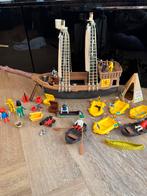 Playmobil super deluxe piraten schip set 0104, Ophalen of Verzenden, Gebruikt, Complete set