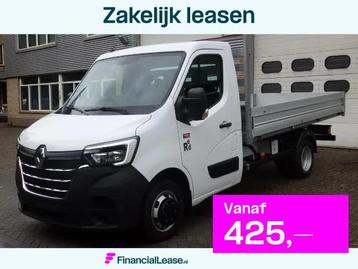 Renault Master 163 PK EURO 6 OPEN LAADBAK DUBBEL LUCHT beschikbaar voor biedingen