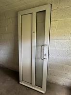 Gebruikte Buitendeur met Glas, Doe-het-zelf en Verbouw, Deuren en Horren, Gebruikt, 80 tot 100 cm, Ophalen of Verzenden, 200 tot 215 cm