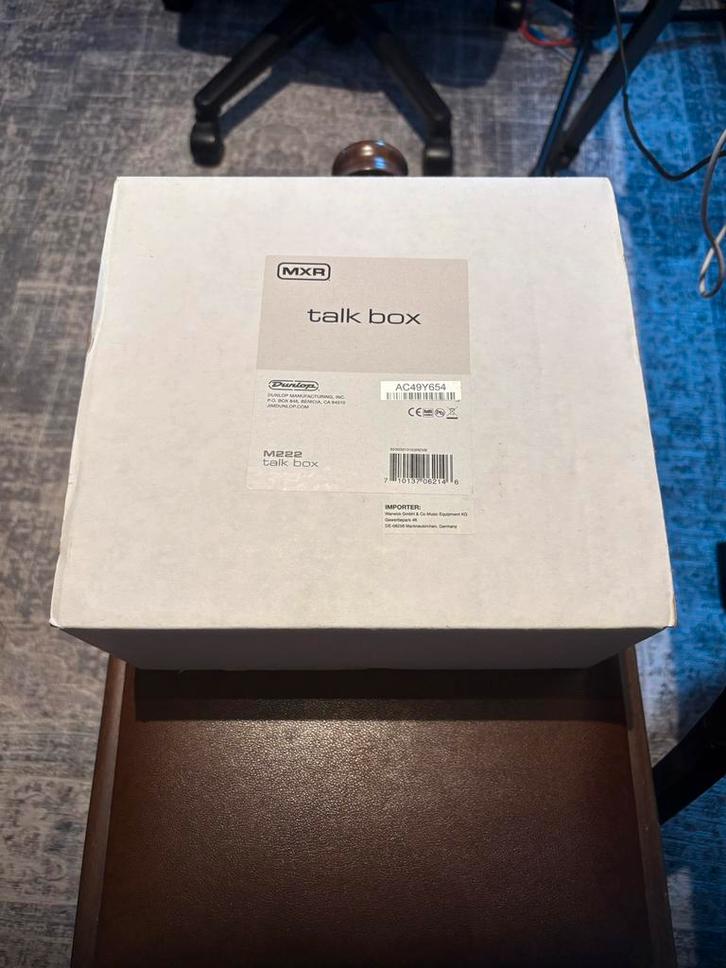 Nieuwe MXR Talk Box - Ongebruikt!, Muziek en Instrumenten, Effecten, Nieuw, Overige typen, Ophalen of Verzenden