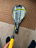 Dunlop Fire Power Ti squashracket – zeer licht & netjes, Ophalen of Verzenden, Zo goed als nieuw, Racket, Met hoes