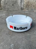 Vintage Marlboro witte porseleinen asbak, made in France, Verzamelen, Merken en Reclamevoorwerpen, Gebruiksvoorwerp, ?, Zo goed als nieuw
