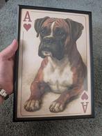 Boxer Speelkaart - Ingelijste Poster, Bryanbaartmans@hotmail.com, BryanDesign, Ophalen of Verzenden, Zo goed als nieuw