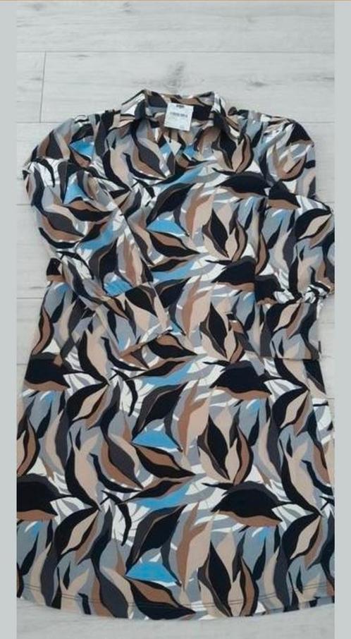 ZOSO travelstof jurk model 244 Erica/ GreyBlue Nieuw/maat S, Kleding | Dames, Jurken, Nieuw, Maat 36 (S), Grijs, Boven de knie