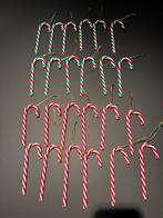 Kerstornament candy cane, set van 24 stuks, 11 cm hoog, Diversen, Kerst, Ophalen of Verzenden, Nieuw