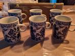 Leuke mokken blauwe, Ophalen of Verzenden, Zo goed als nieuw, Overige stijlen, Kop(pen) en/of Schotel(s)