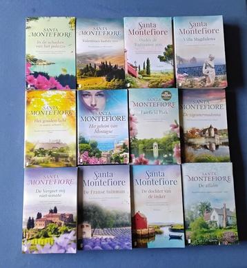 12 boeken van de serie Santa Montefiore beschikbaar voor biedingen