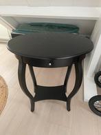 Tafeltje met lade, Huis en Inrichting, Tafels | Sidetables, 25 tot 50 cm, Rond, Gebruikt, Ophalen