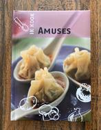 TE KOOP! Boekje "Ik kook AMUSES"! Als NIEUW!, Ophalen of Verzenden, Nieuw, Tapas, Hapjes en Dim Sum