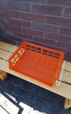 ORANJE KASTMANDJE-SOKKENMANDJE SUNLIGHT, Ophalen of Verzenden, Huis en Inrichting