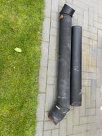 Kachelpijp staal, Huis en Inrichting, Kachels, Ophalen of Verzenden, Gebruikt, Hout, Vrijstaand