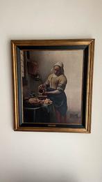 Vermeer - melkmeisje  (La Cuisinière) Reproductie, Antiek en Kunst, Kunst | Schilderijen | Klassiek, Ophalen
