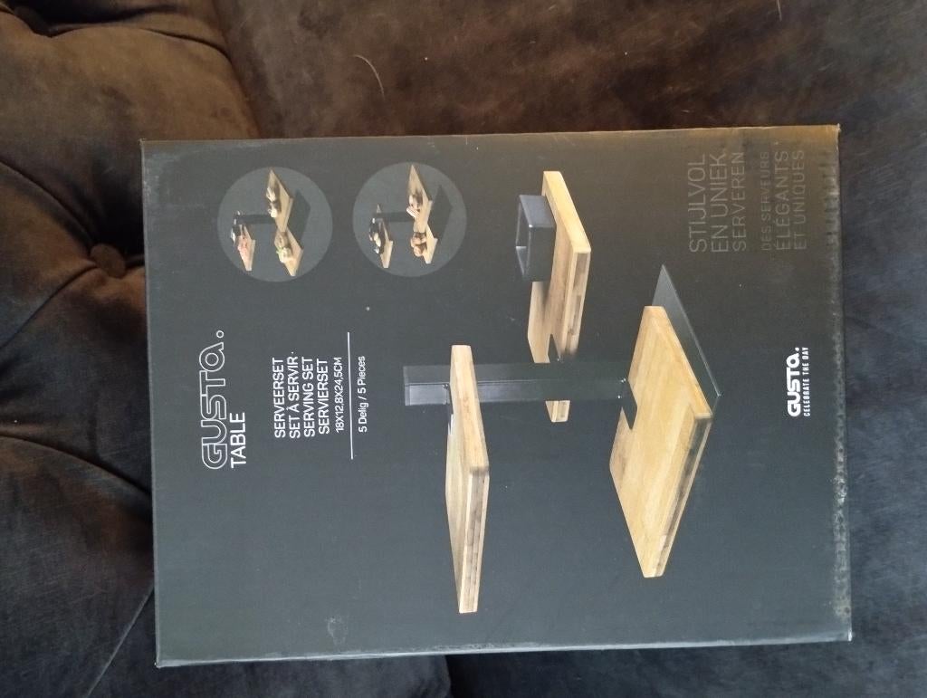 Serveerset, Huis en Inrichting, Keuken | Servies, Overige materialen, Overige typen, Nieuw, Ophalen of Verzenden