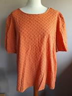 Brique stretch top gaatjes, maat L/XL, Kleding | Dames, Tops, Ophalen of Verzenden, Zo goed als nieuw, Maat 42/44 (L), Korte mouw