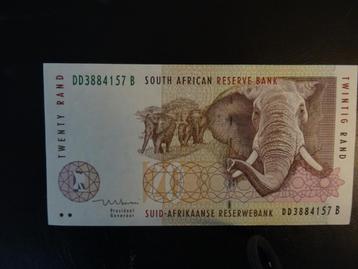 Bankbiljet - Zuid-Afrika - 20 Rand beschikbaar voor biedingen