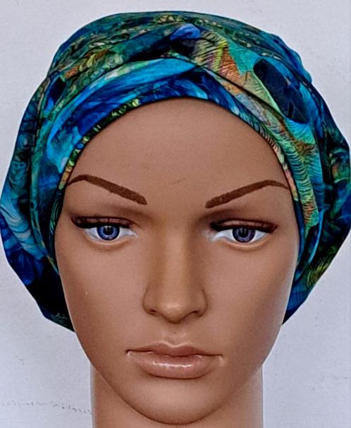 Chemo/haarverlies tricot muts met bijpassende haarband no 16, Kleding | Dames, Mutsen, Sjaals en Handschoenen, Nieuw, Muts, Ophalen of Verzenden