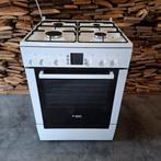 Bosch 4 pits gasfornuis met elektrische oven., Witgoed en Apparatuur, Fornuizen, Ophalen, 4 kookzones, Zo goed als nieuw, Gas