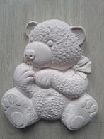 Nieuw beer van gips om op te hangen  wit is ook te verven, Ophalen of Verzenden, Nieuw, Overige typen