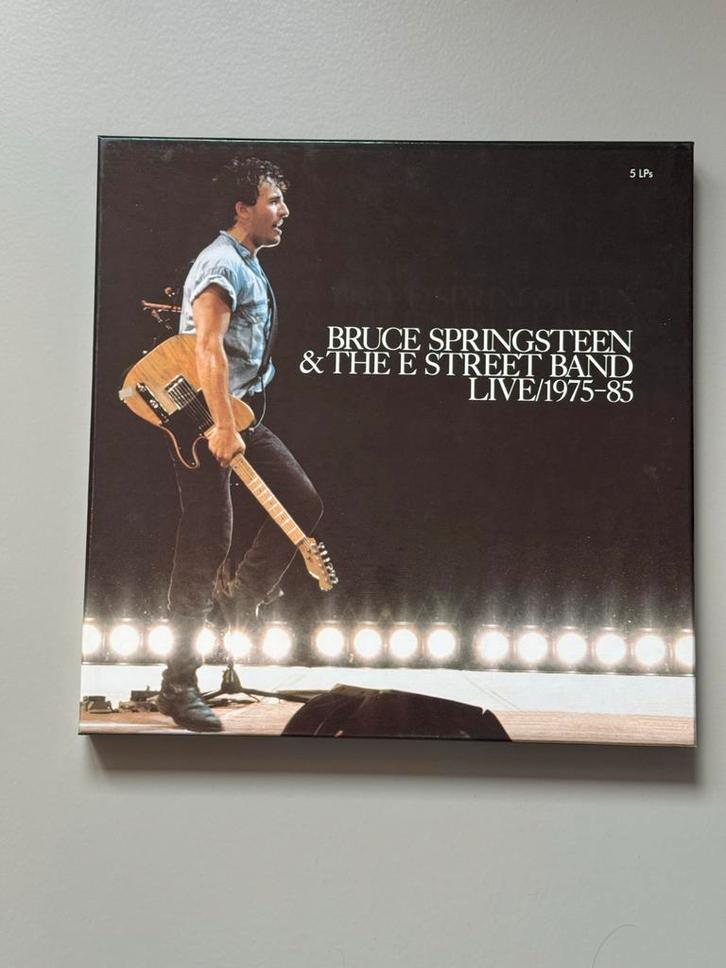 Bruce Springsteen - Live/1975-85 - 5LP Boxset, Cd's en Dvd's, Vinyl | Rock, Zo goed als nieuw, Rock-'n-Roll, 12 inch, Ophalen of Verzenden
