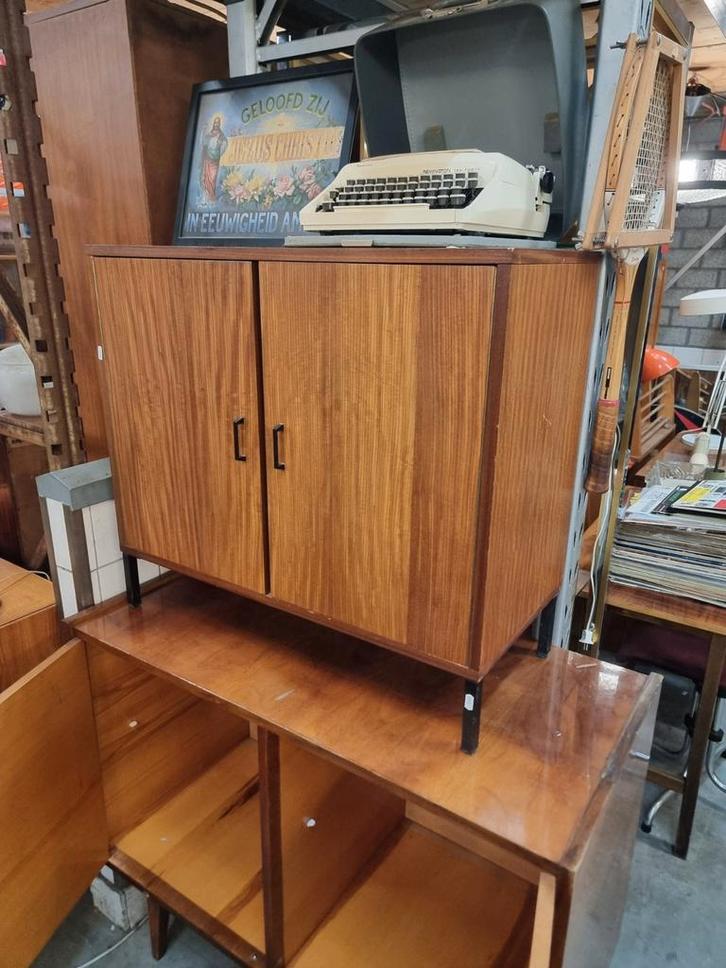 Teak Sideboard jaren 60, Huis en Inrichting, Kasten | Dressoirs, 25 tot 50 cm, Ophalen of Verzenden